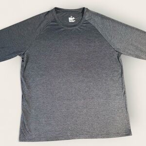 New Grey Long Sleeve Athletic Shirt – XL